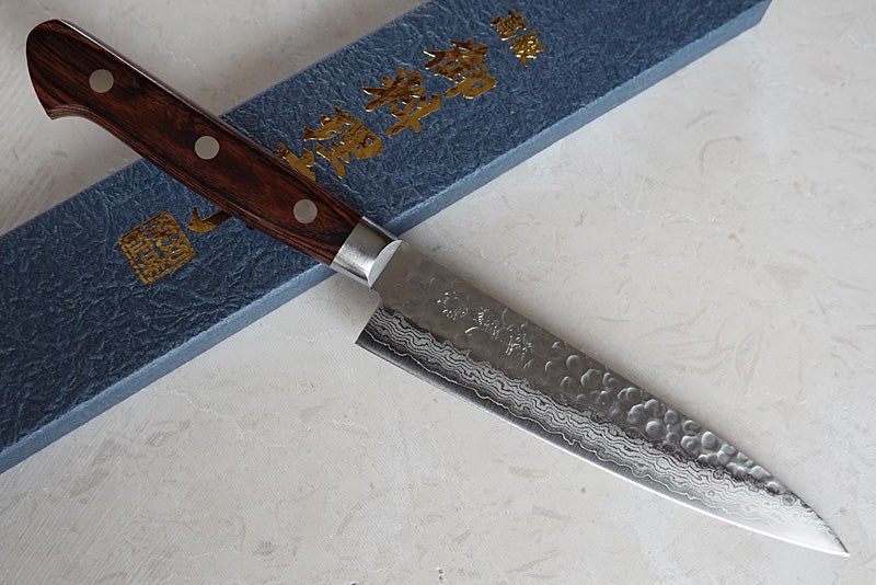Couteau japonais à éplucher Petit 120mm - lame pointue Ohzawa Swords